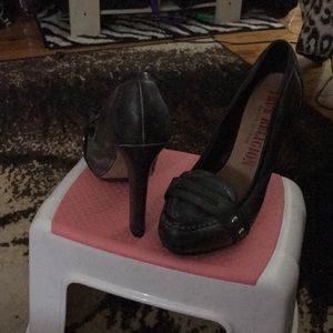 True Legion loafer heel. Ashy grey rustic look